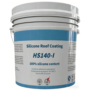 Manta HS140 Silicone Waterproofing Roof Coating