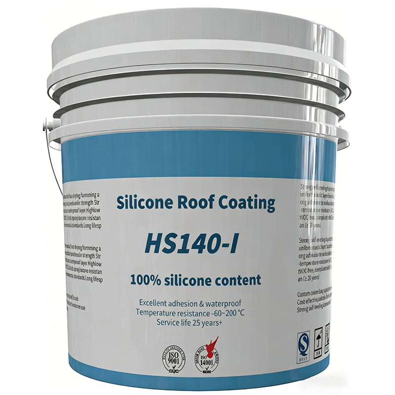 Manta HS140 Silicone Waterproofing Roof Coating