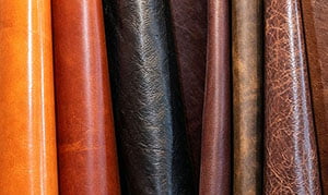 Textile leather paper finishing