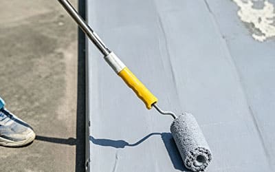Waterproof coating application